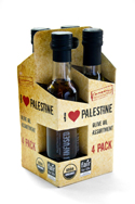 I Love Palestine Olive Oil 4-pack gift bag