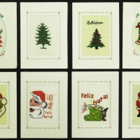 Hand-made cards in Bethlehem, cross-stitch