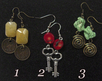 Earrings by J&J Design